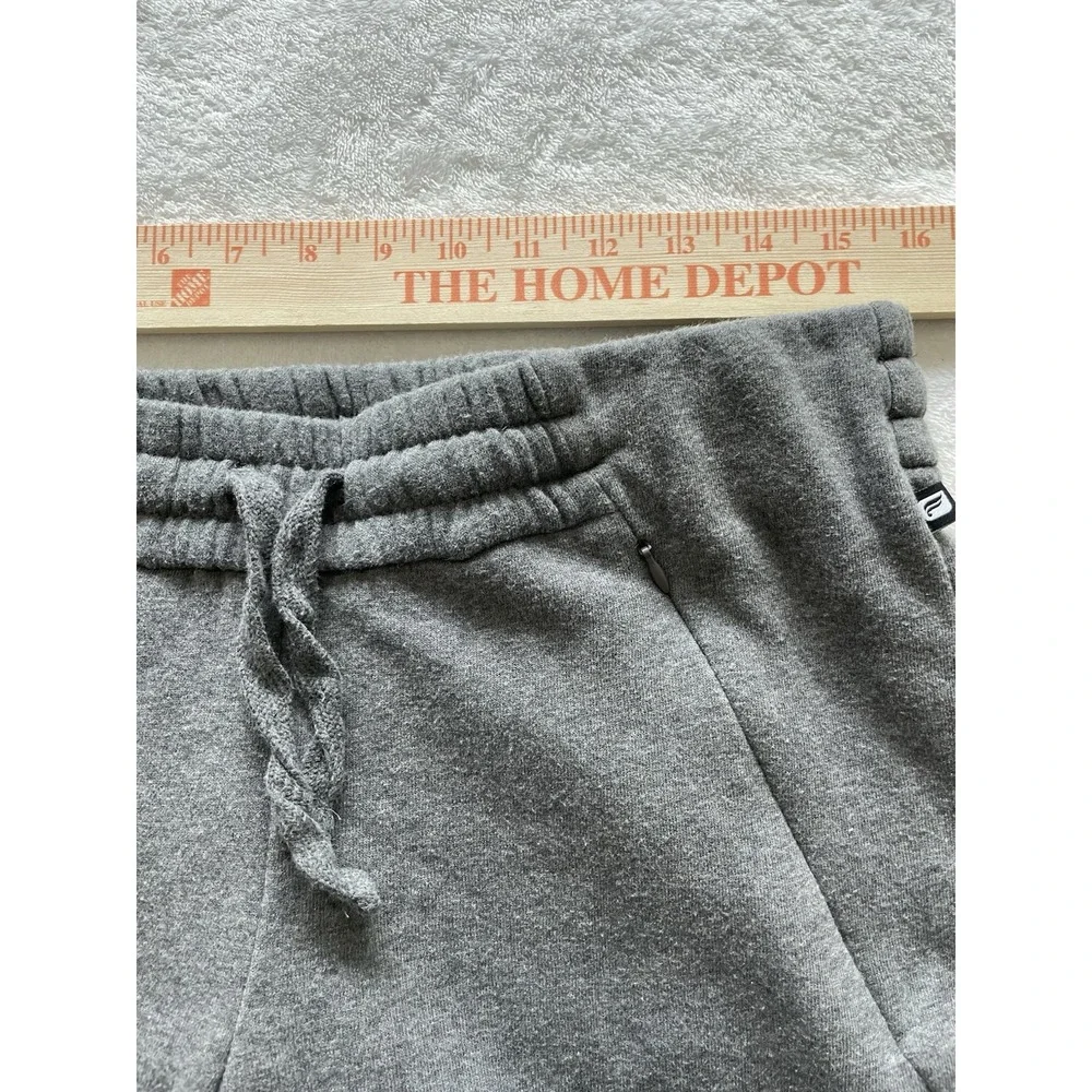 Fabletics Womens Joggers size M Heather Grey Sweatpants Zip Pockets athleteisure